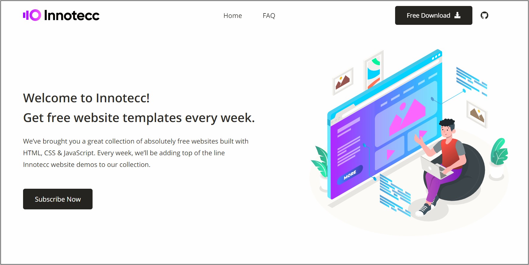 Javascript Based Web Templates Free Download