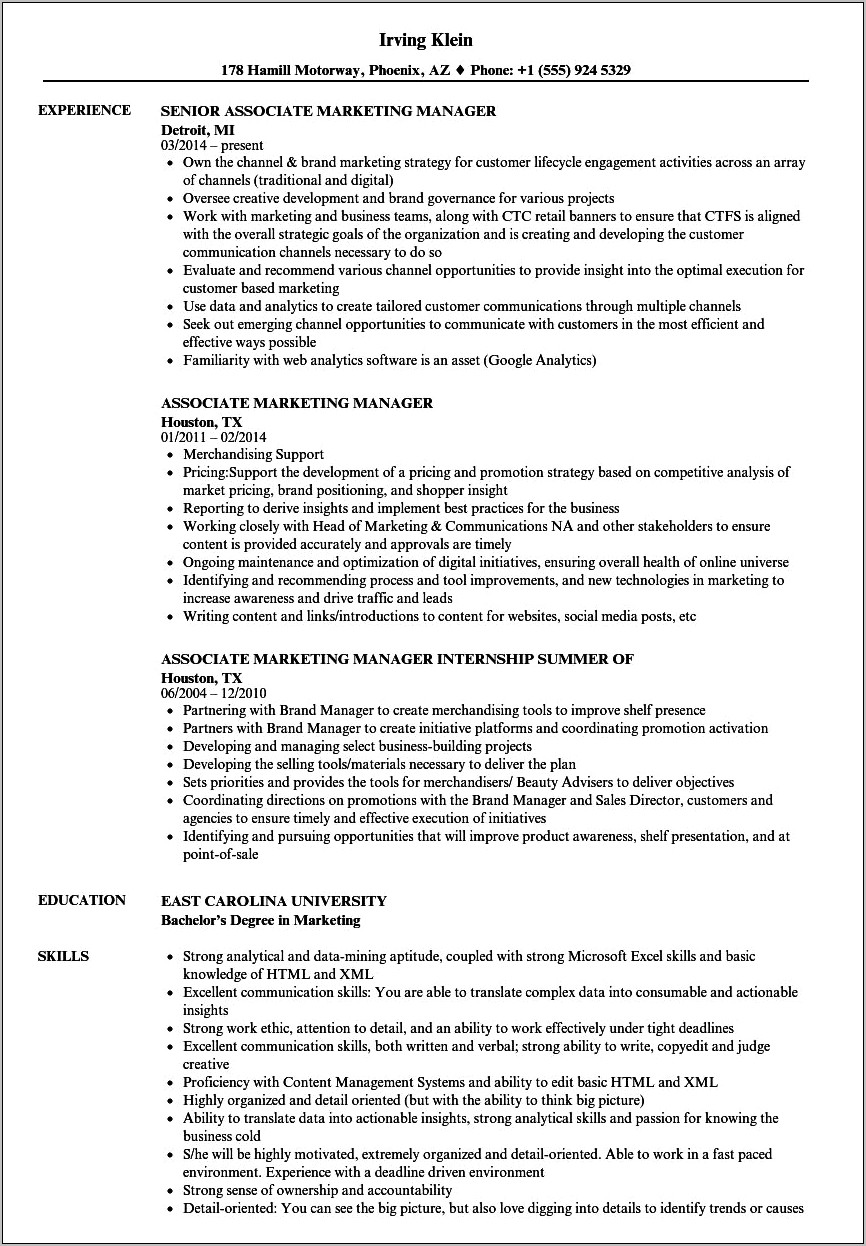 Jcpenney Sales Associate Resume Examples