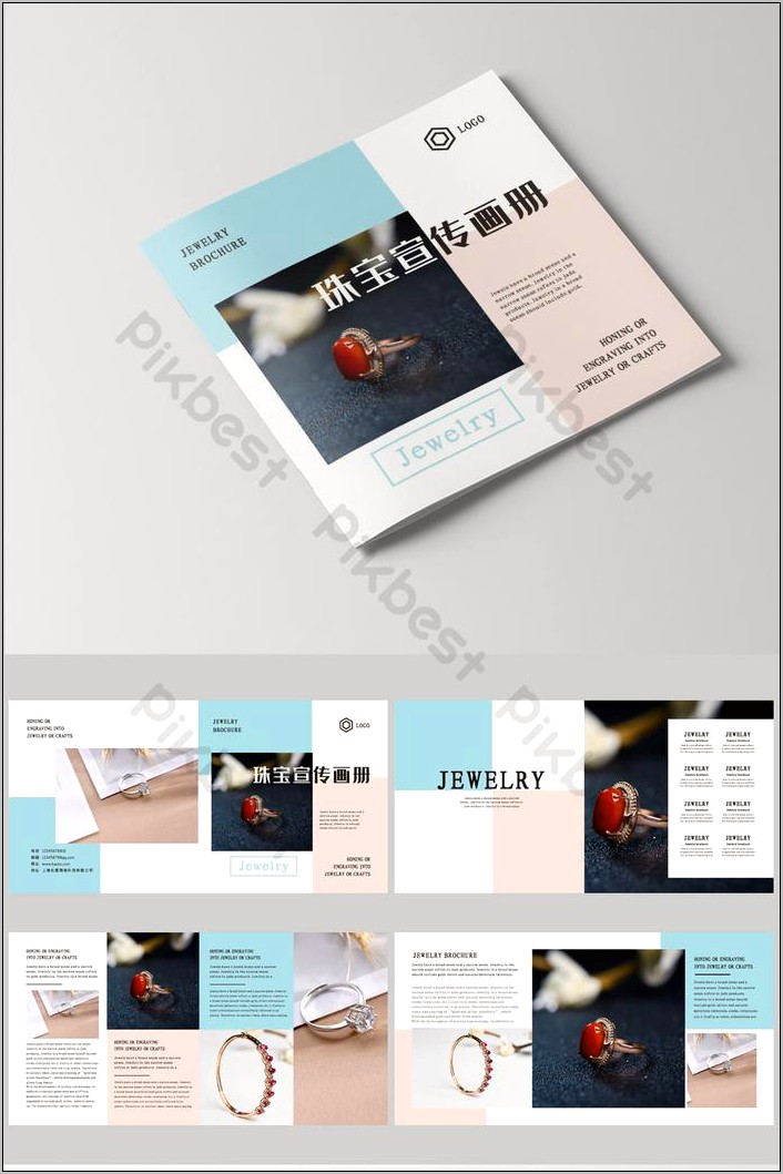 Jewellery Brochure Design Templates Free Download