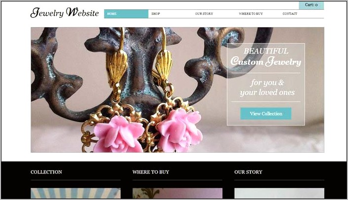 Jewellery Ecommerce Html Template Free Download