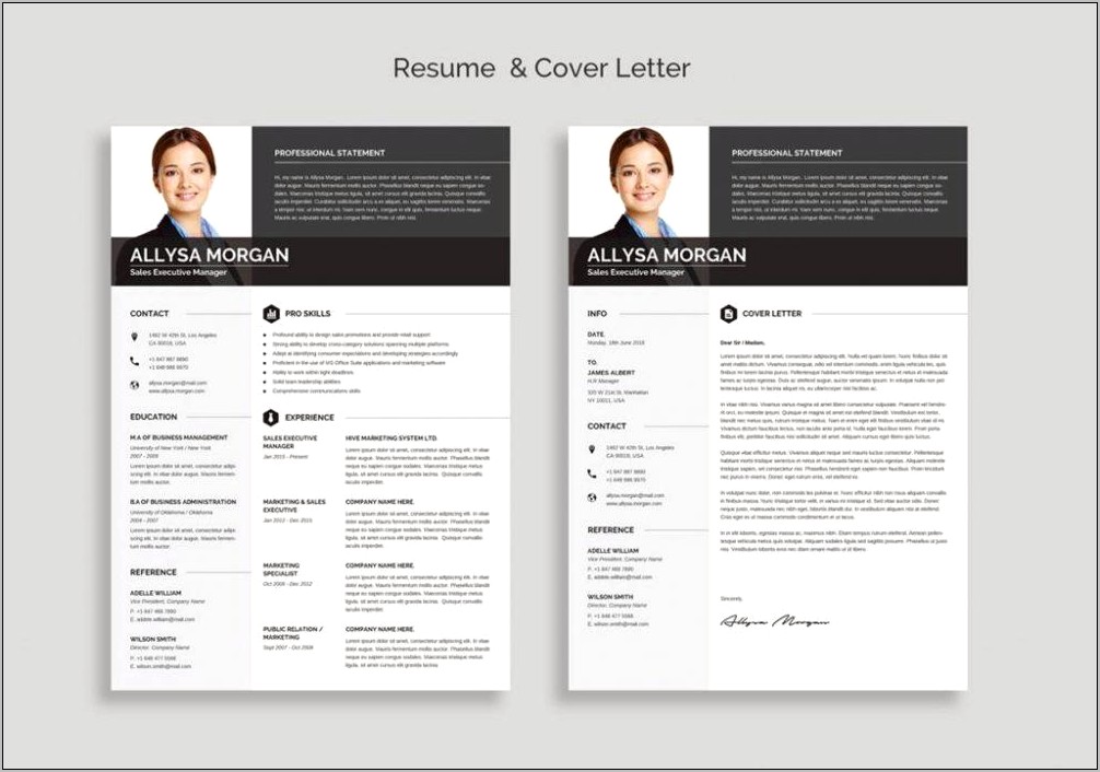 Job Resume Template Word Free