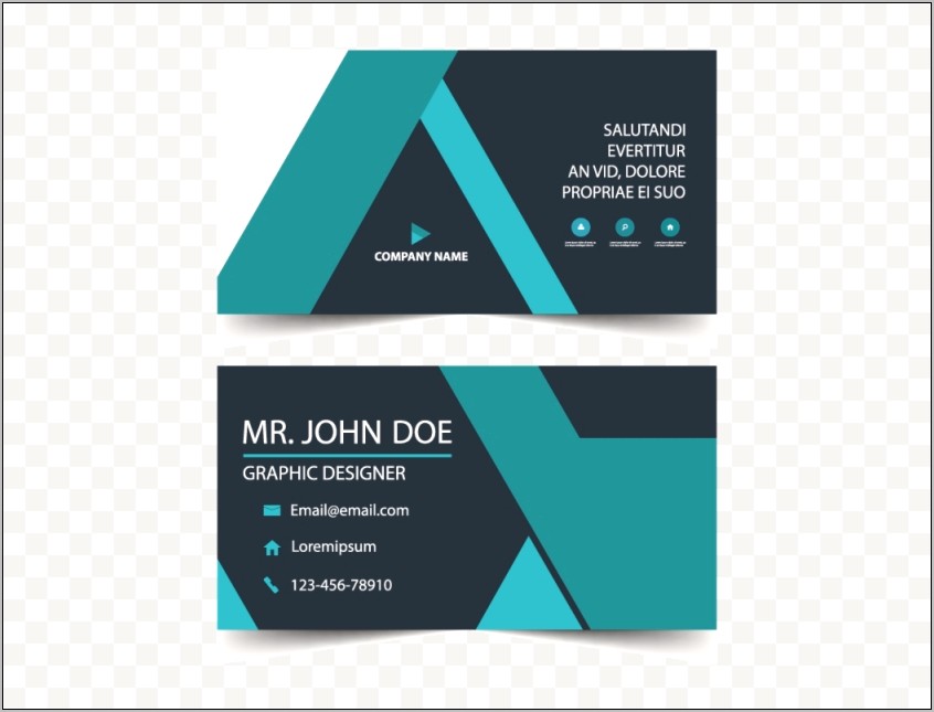 John Doe Business Card Templates Download