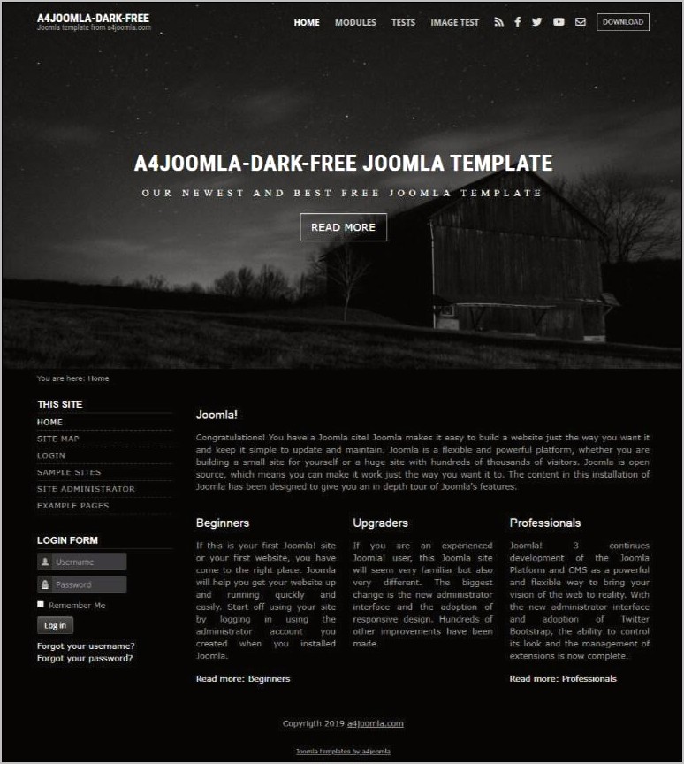 Joomla 1.7 Templates Free Download