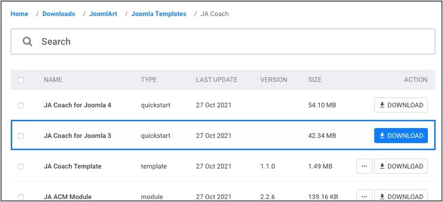 Joomla 3 Quickstart Templates Free Download