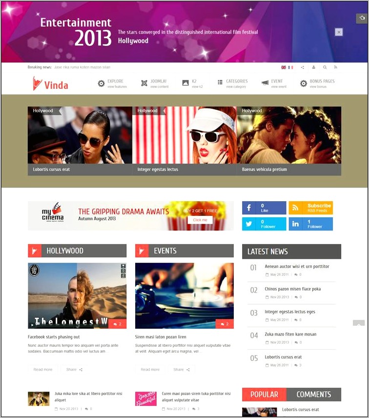 Joomla Online Shop Template Free Download