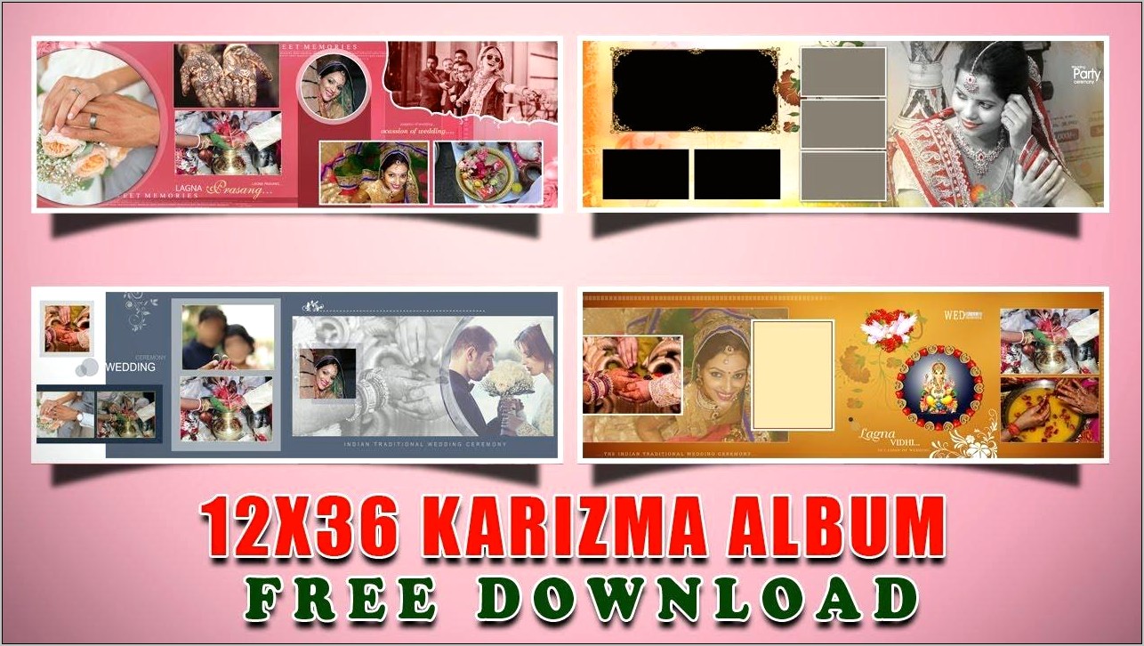 Karizma Wedding Album Templates Free Download