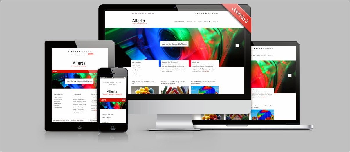 Khepri Template Joomla 1.5 Download