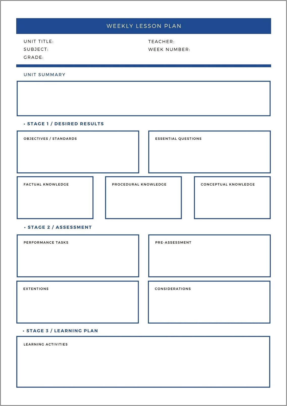 Lesson Plan Template Download For Mac