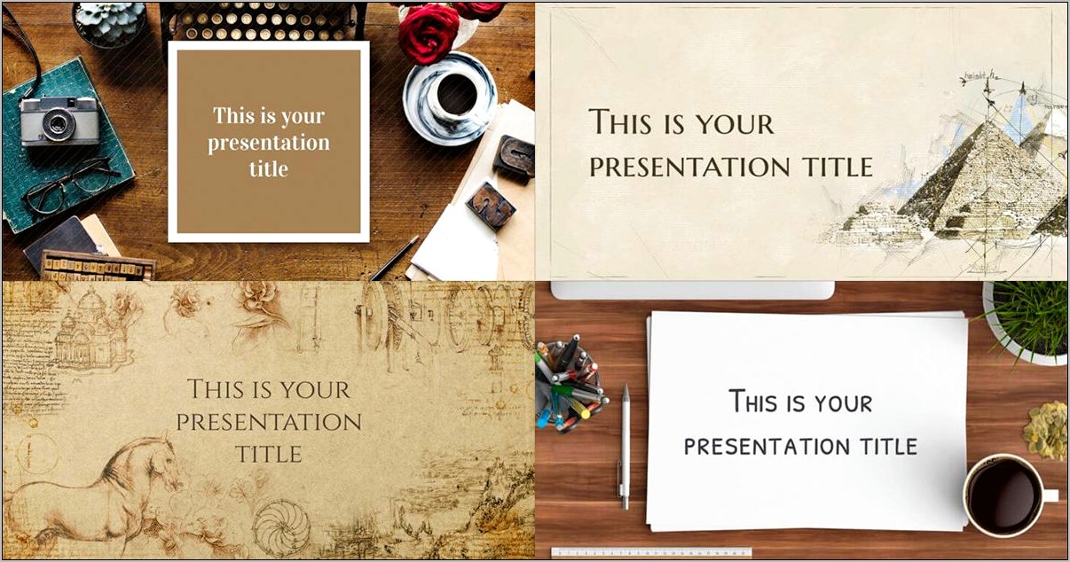 Light Brown Powerpoint Template Free Download