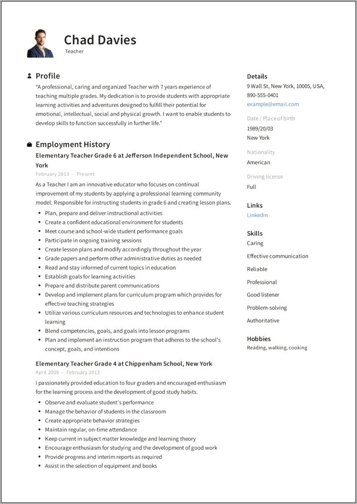 List Of Resume Skills Pdf