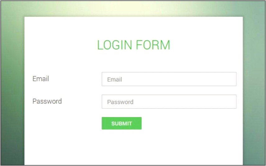 Login Page Php Template Free Download