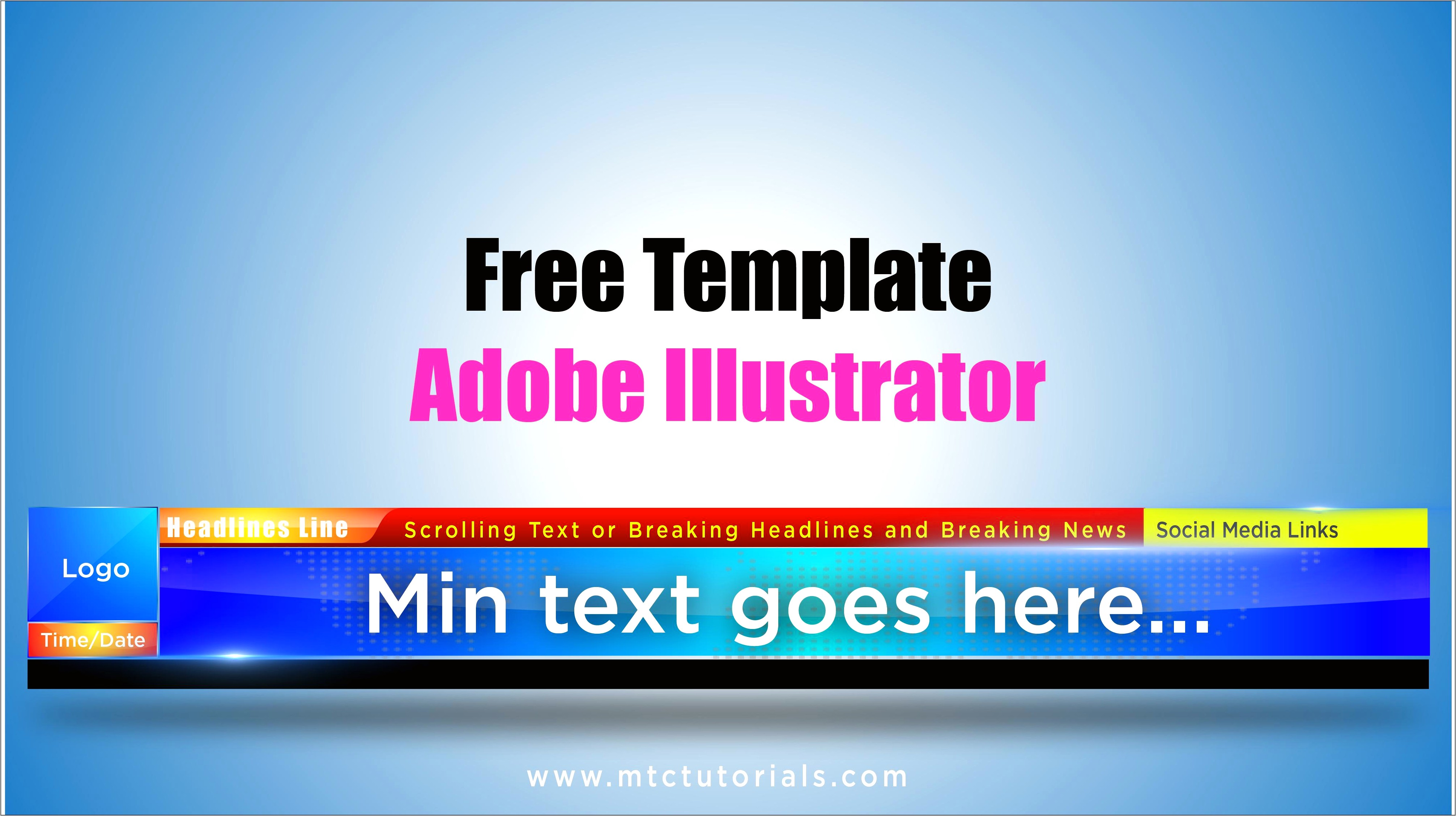 Lower Third Templates Illustrator Free Download