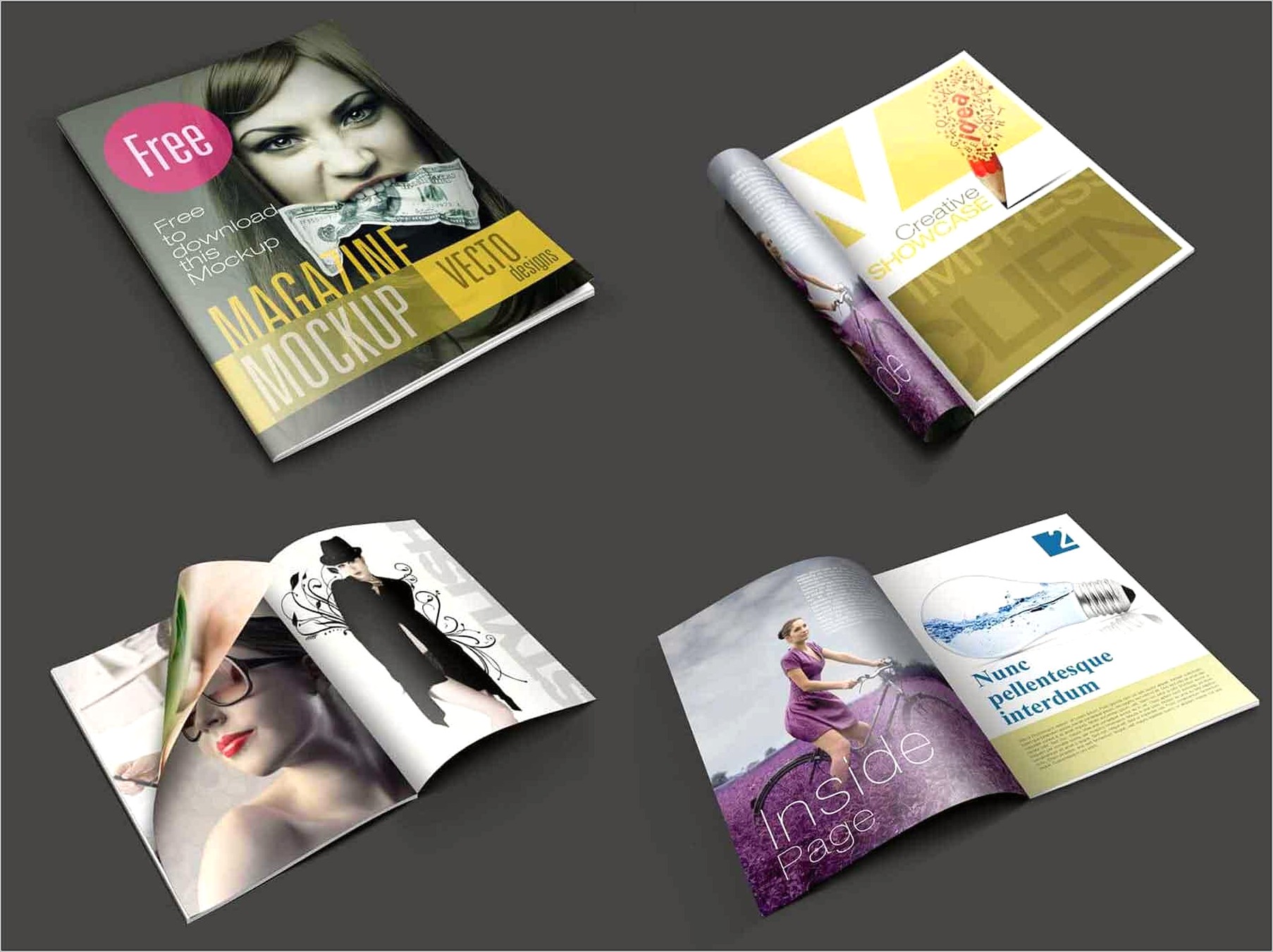 Magazine Design Templates Free Download Psd