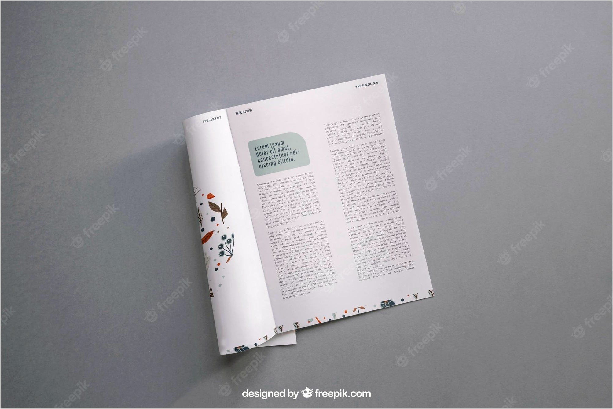 Magazine Page Template Psd Free Download