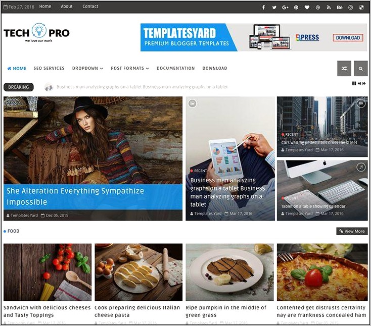 Magazine Responsive Html Template Free Download