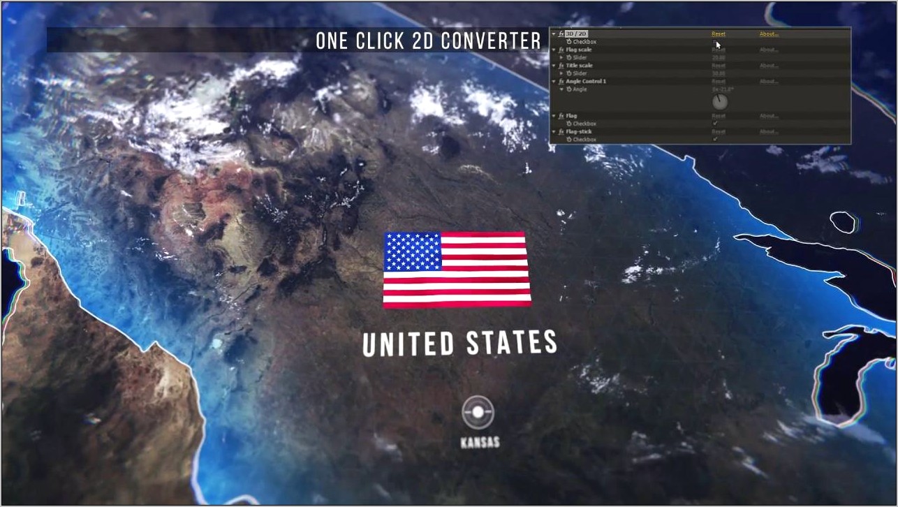 Map After Effects Template Free Download