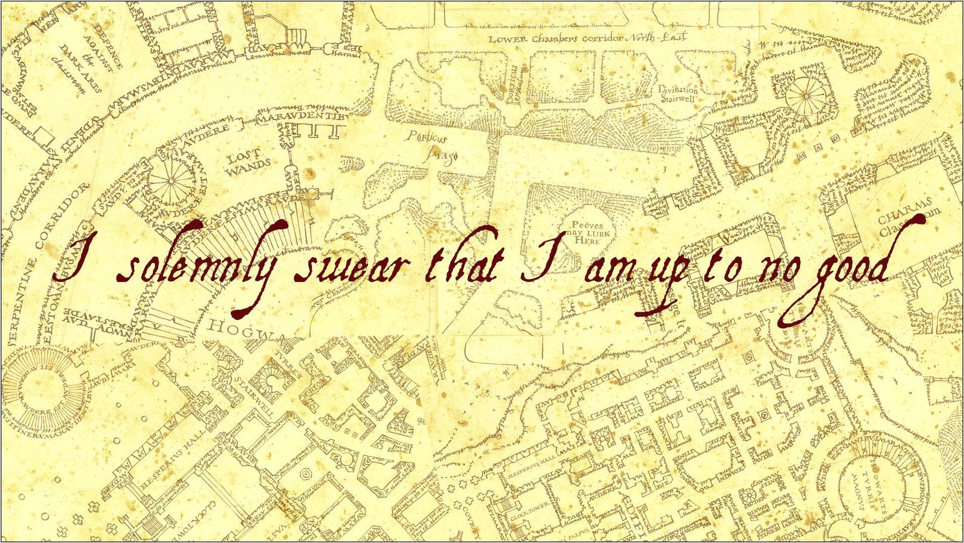 Marauders Map Feet Template Free Download