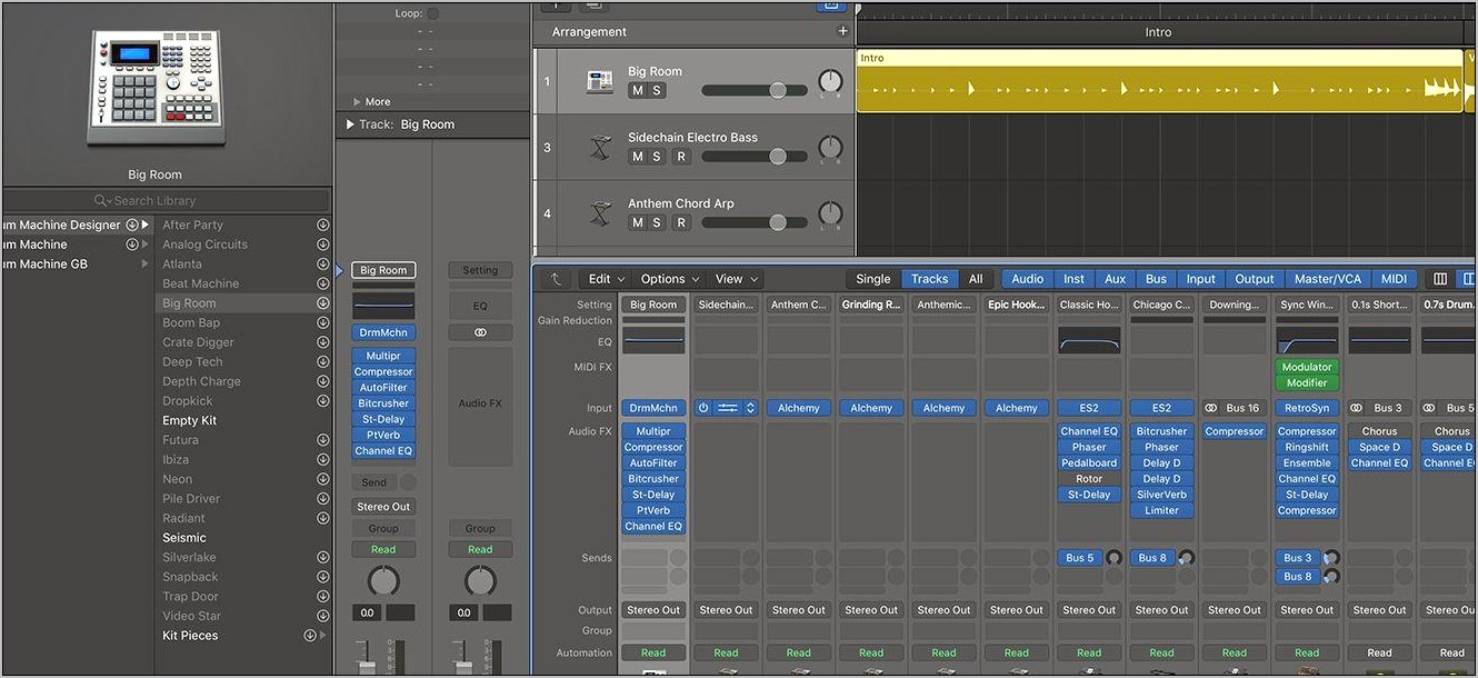 Maschine Logic Pro X Template Download