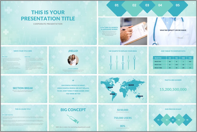 Medical And Healthcare Powerpoint Presentation Template Download