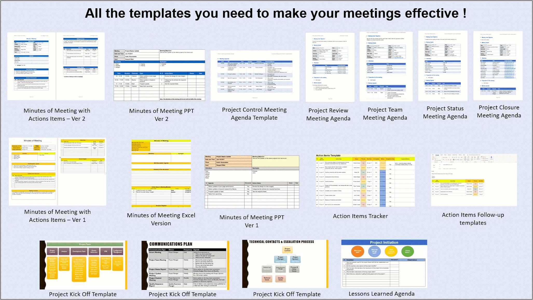 Meeting Minutes Template Word 2010 Download