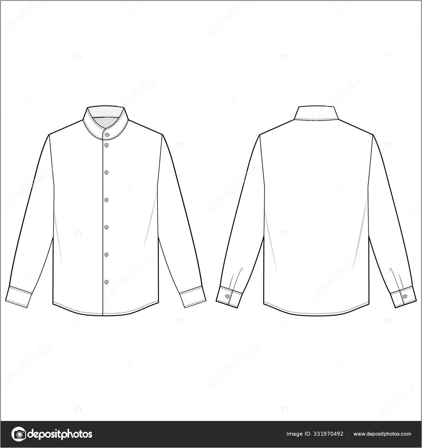 Mens Flat Fashion Sketch Templates Download