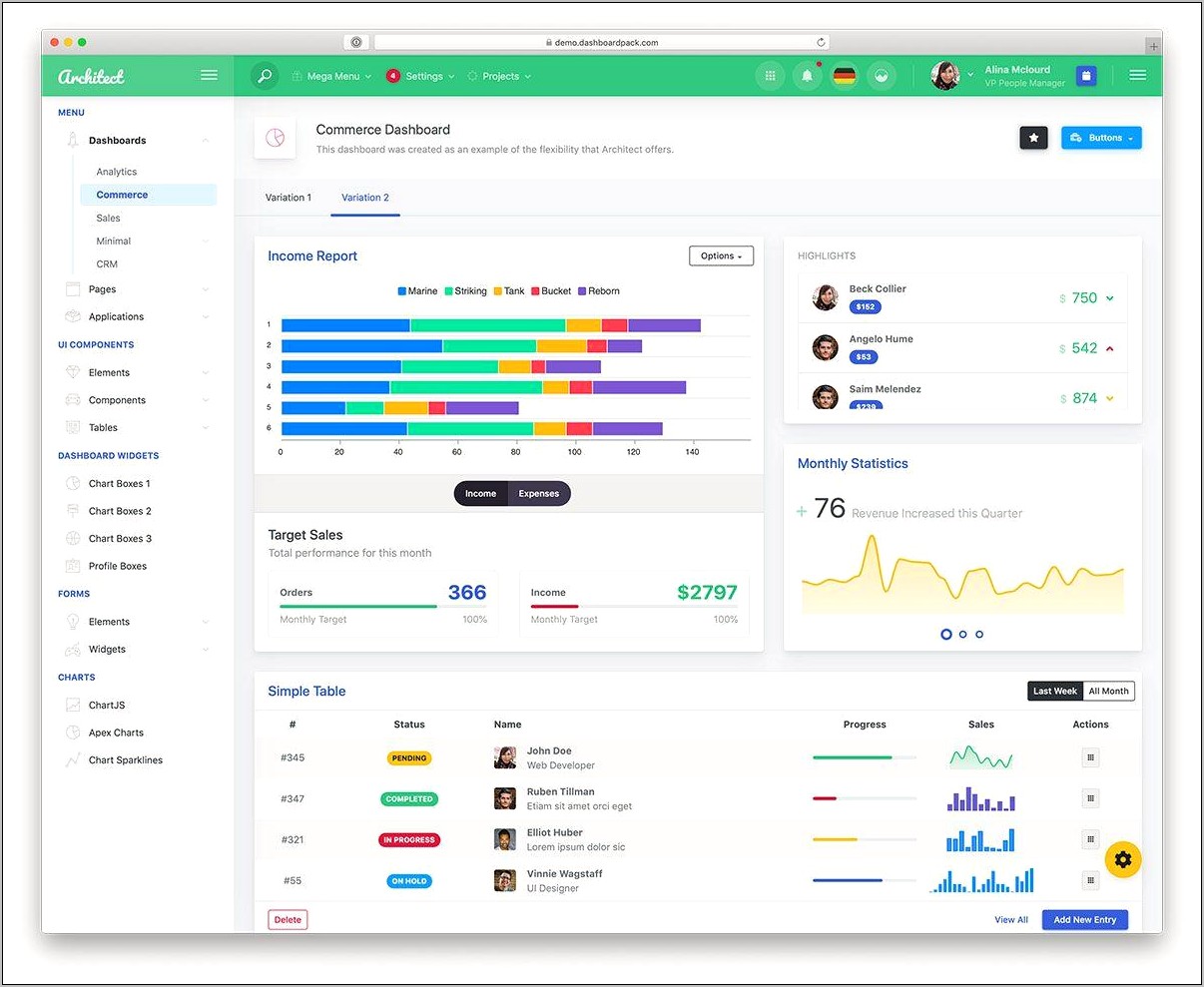 Metro Ui Admin Template Free Download