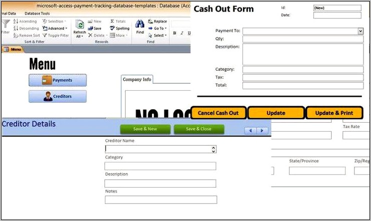 Microsoft Access Rental Database Template Download