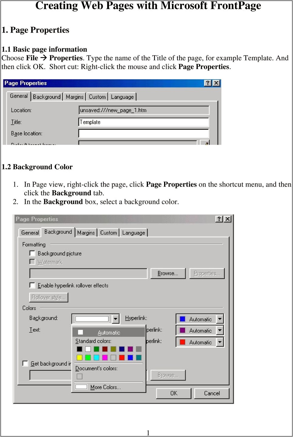 Microsoft Frontpage 2003 Templates Free Download