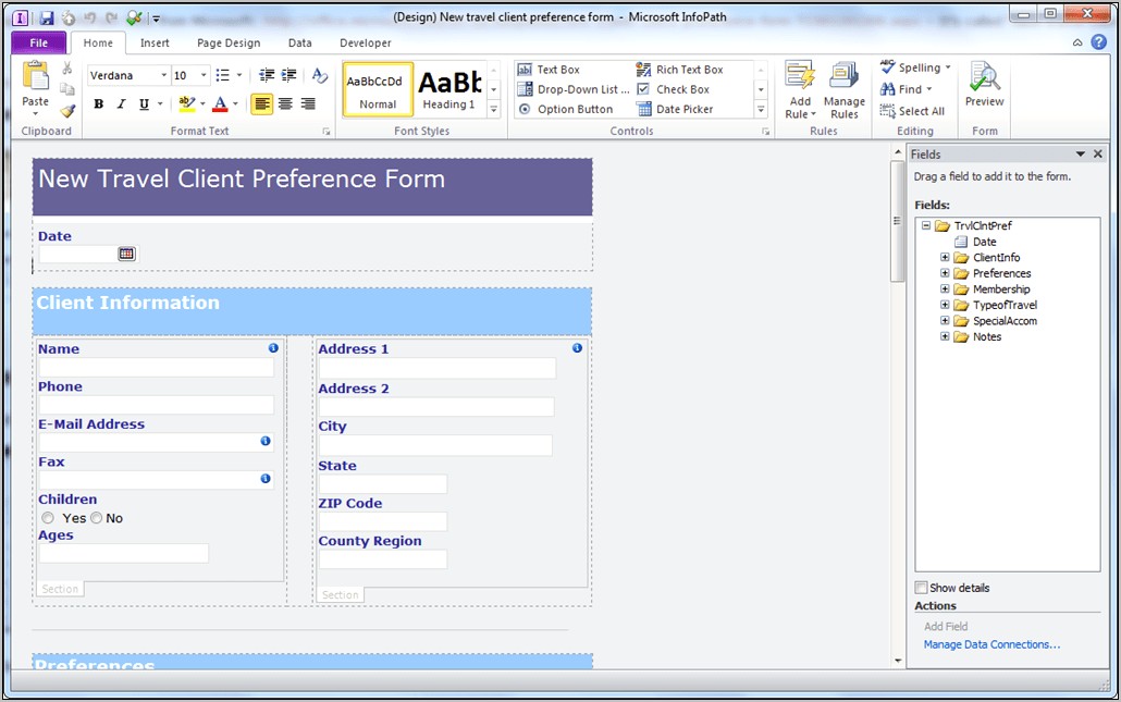 Microsoft Infopath 2013 Form Templates Download