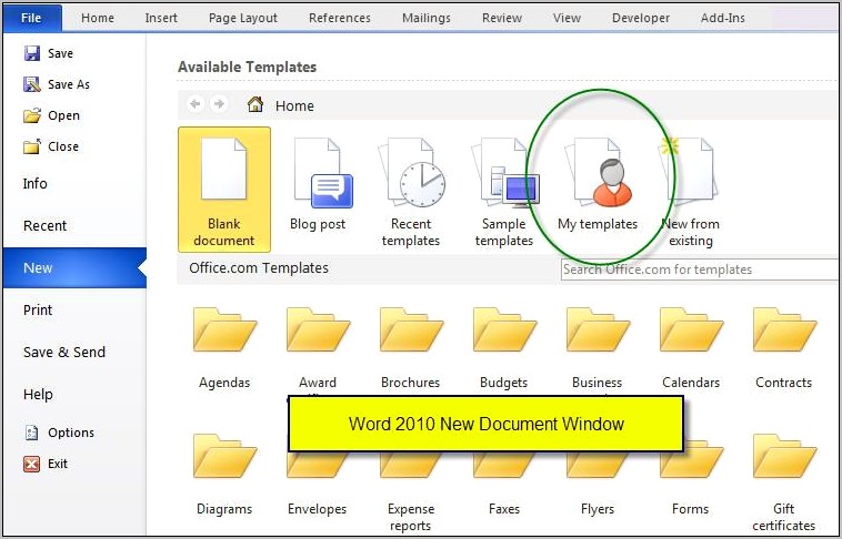 Microsoft Office 2007 Wont Download Templates