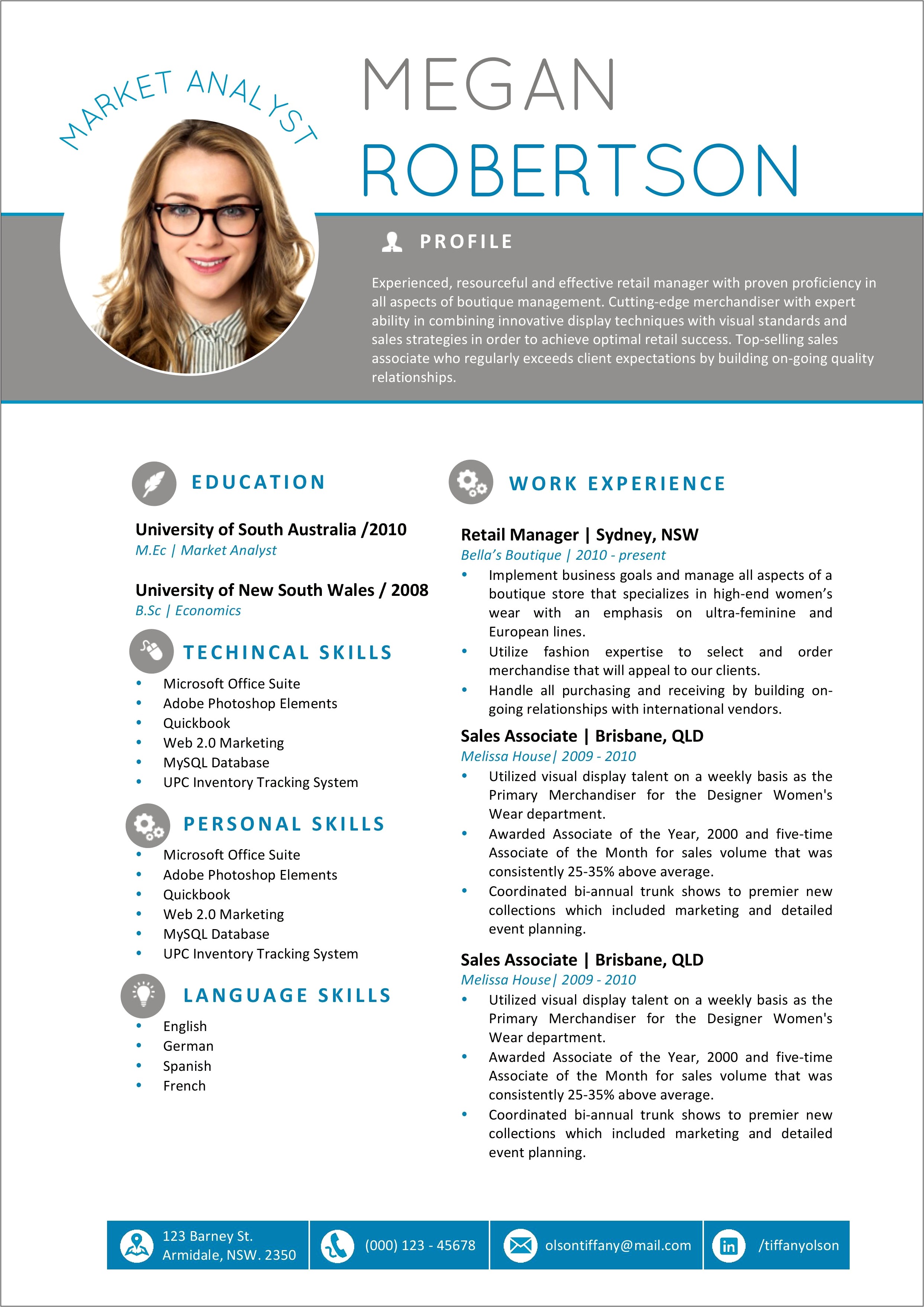 Microsoft Professional Resume Template Free