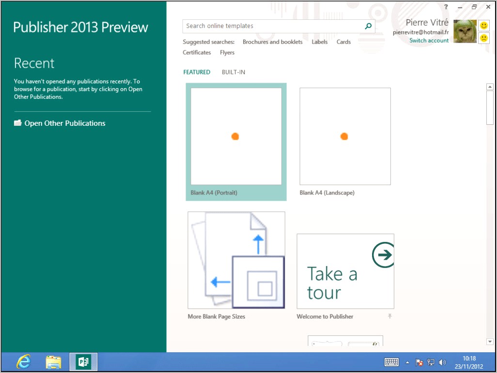 Microsoft Publisher Program Template Free Download