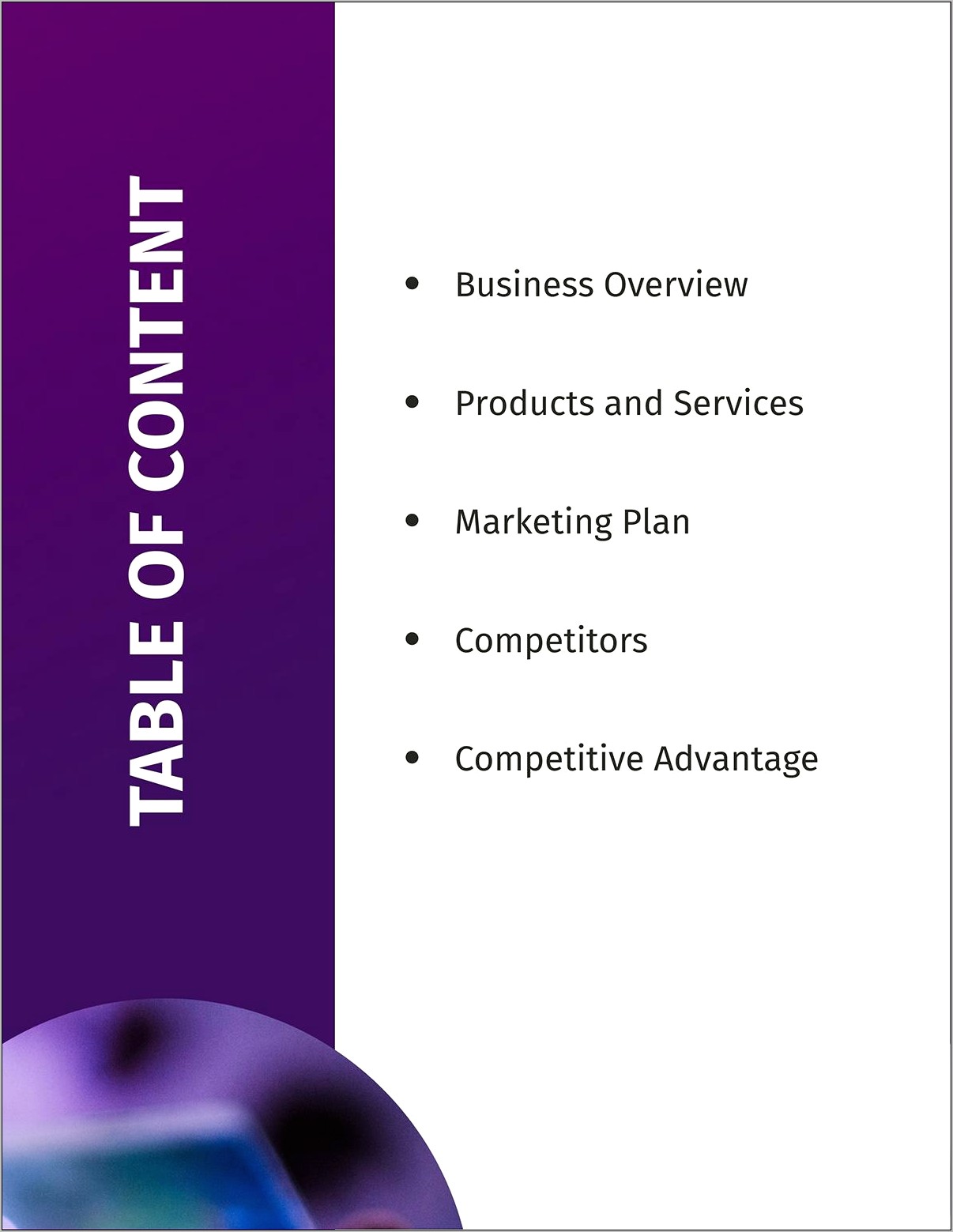 Microsoft Word 2013 Table Of Contents Template Download