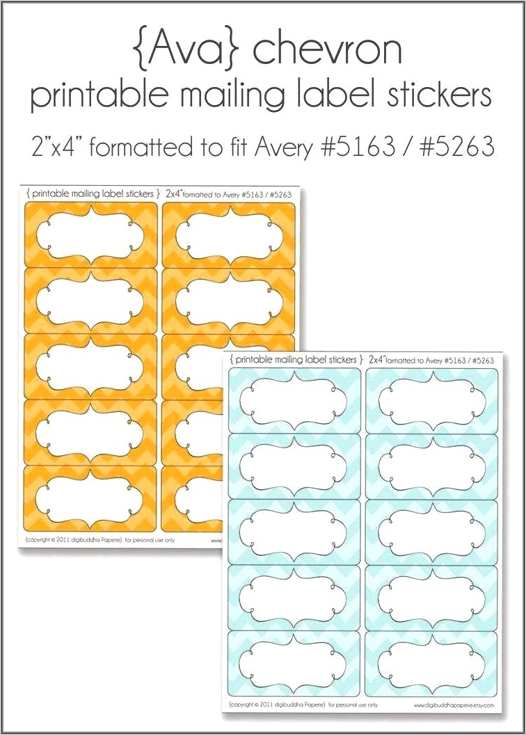 Microsoft Word Avery Template 5163 Download