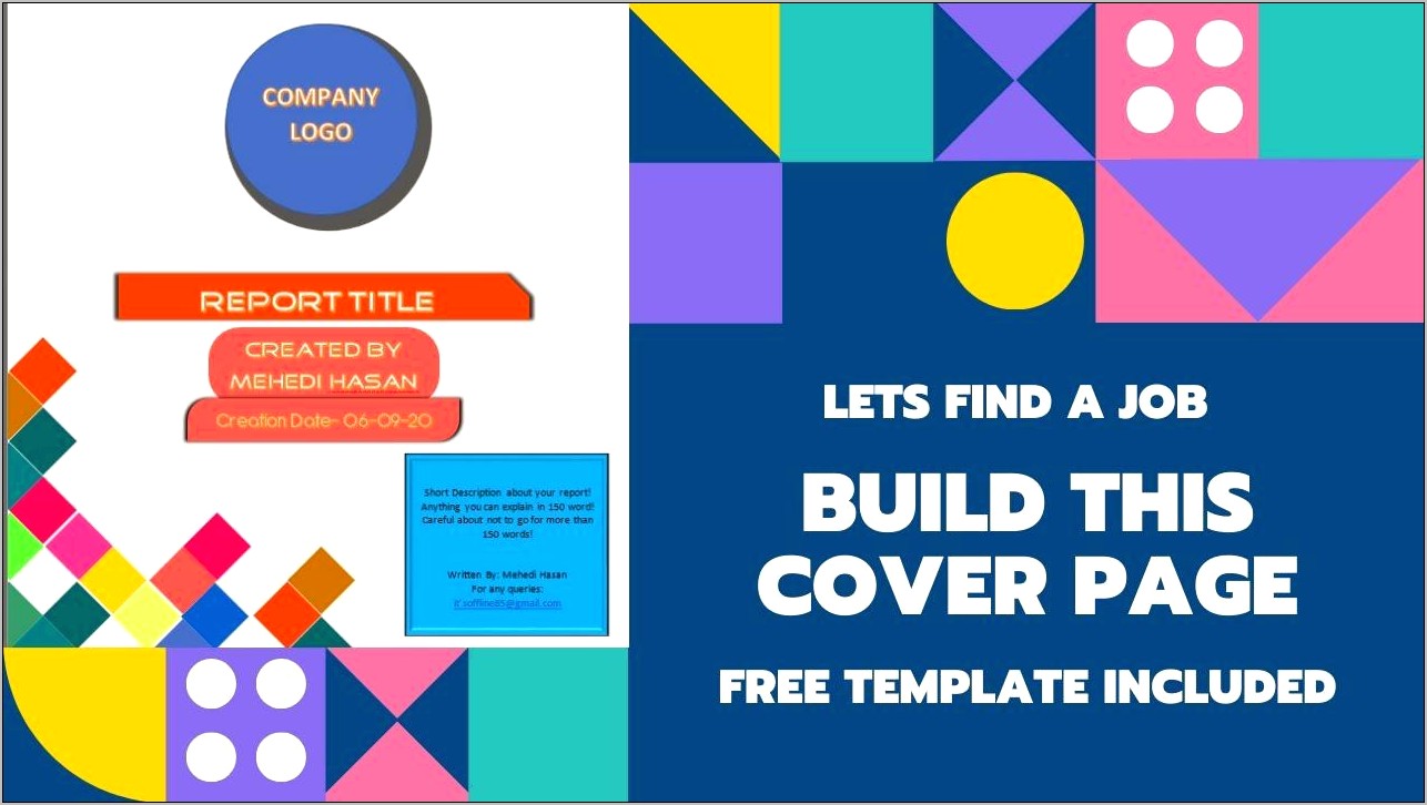 Microsoft Word Cover Page Template Download