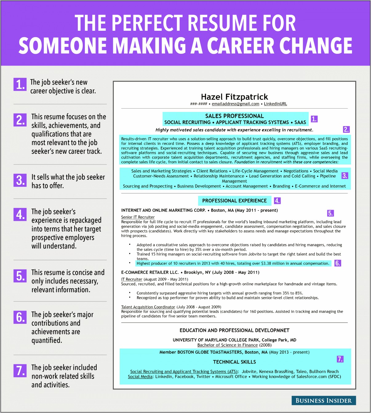 Mid Life Career Resume Objective