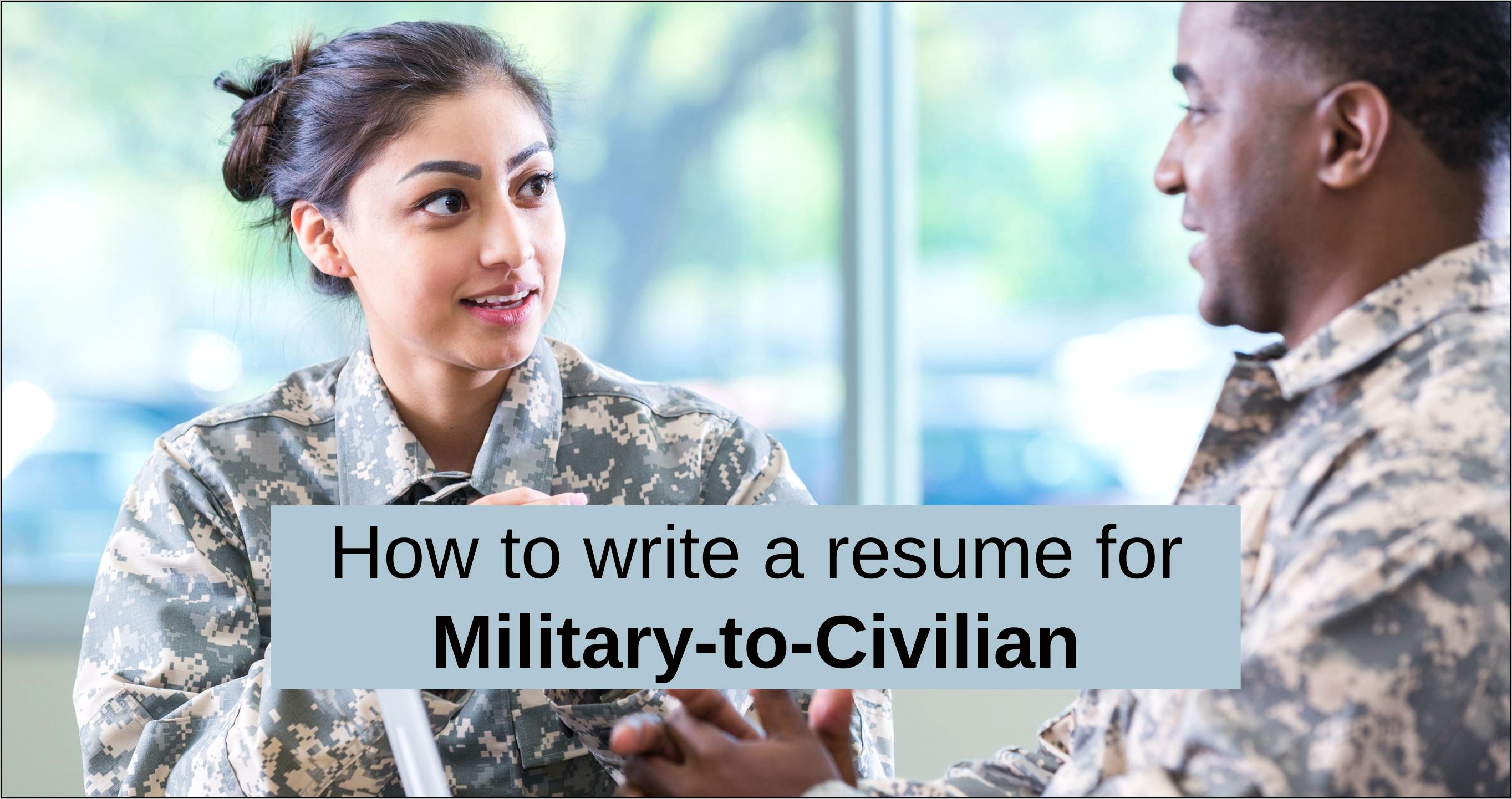 Military To Civilian Jobs Resume