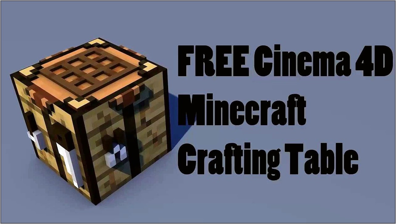 Minecraft Cinema 4d Intro Template Download