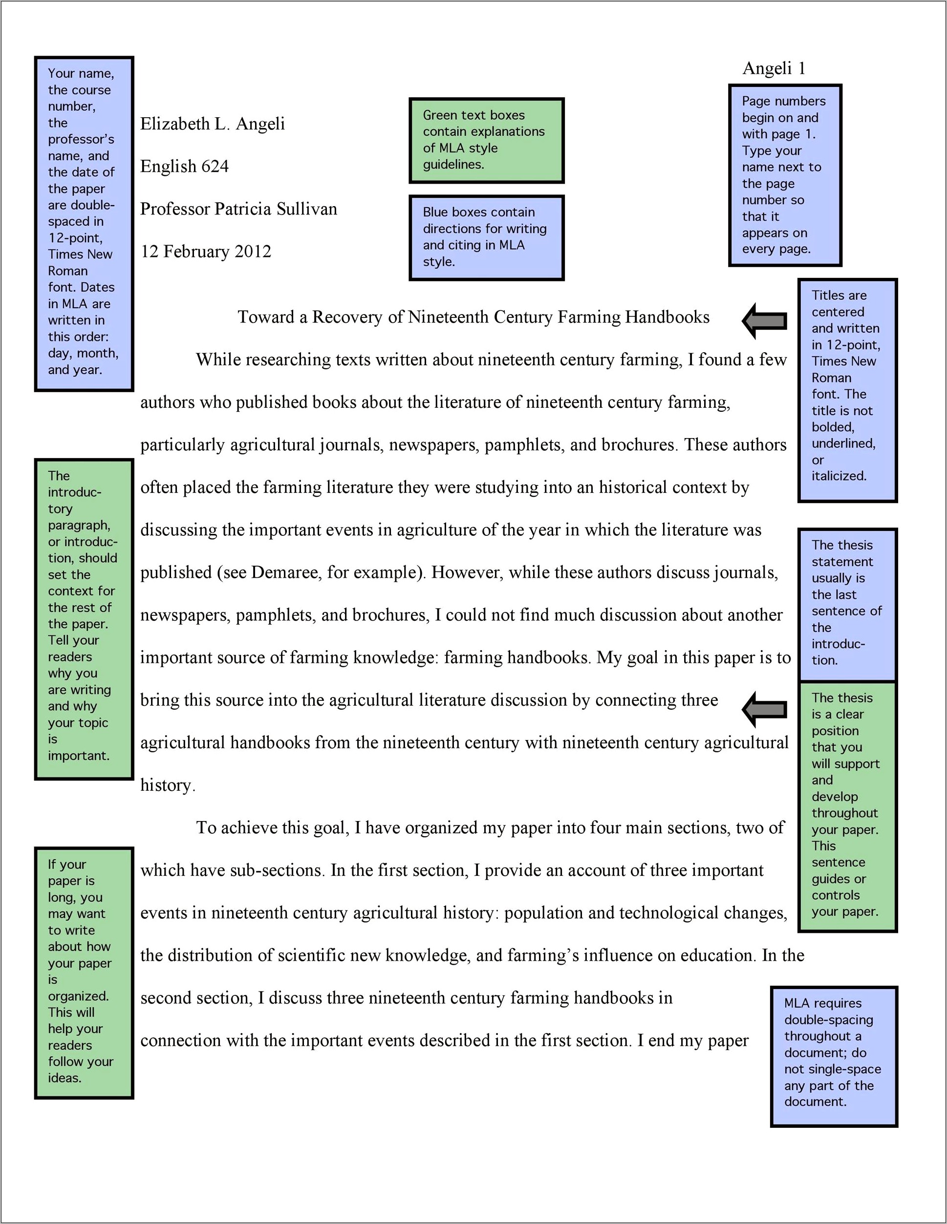 Mla Format 2016 Template Word Download