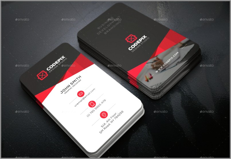 Mobile Business Card Template Free Download