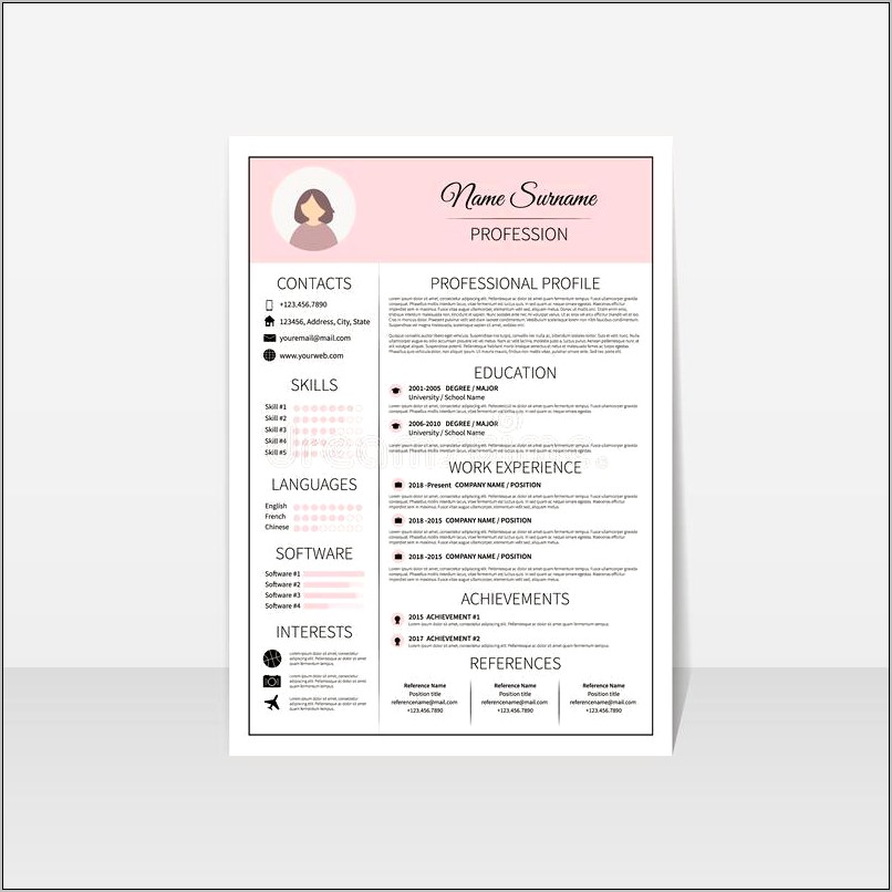 Modern Resume Templates 2018 Free