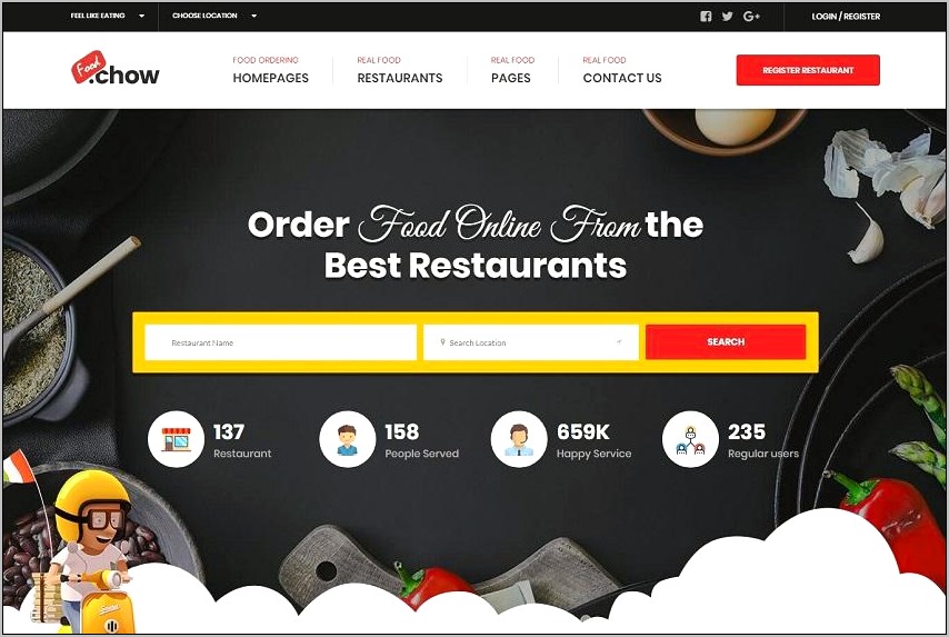 Monde Restaurant Html Template Free Download