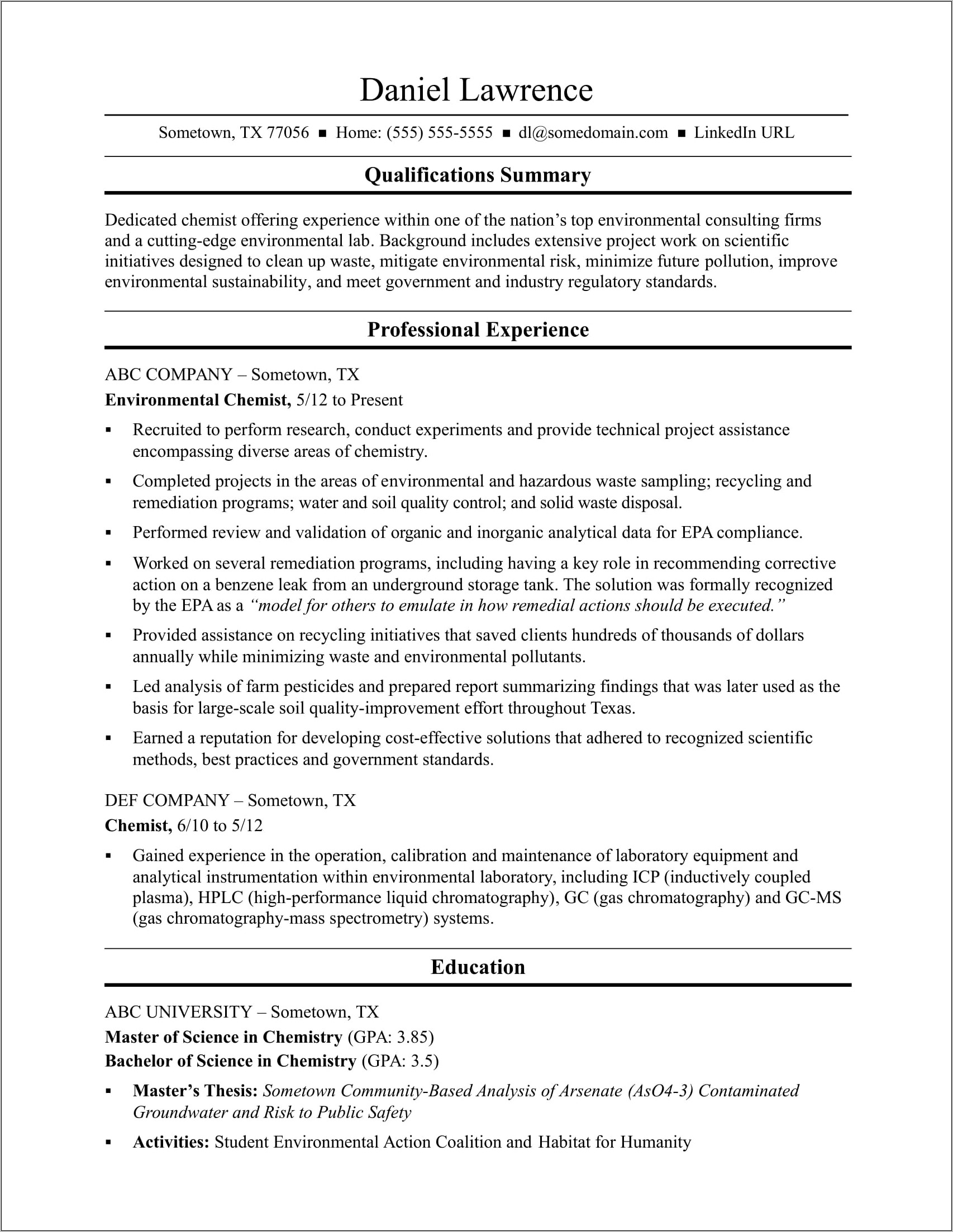 Monster Technical Director Resume Example