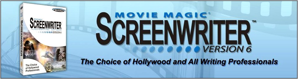 Movie Magic Scheduling 6 Template Download