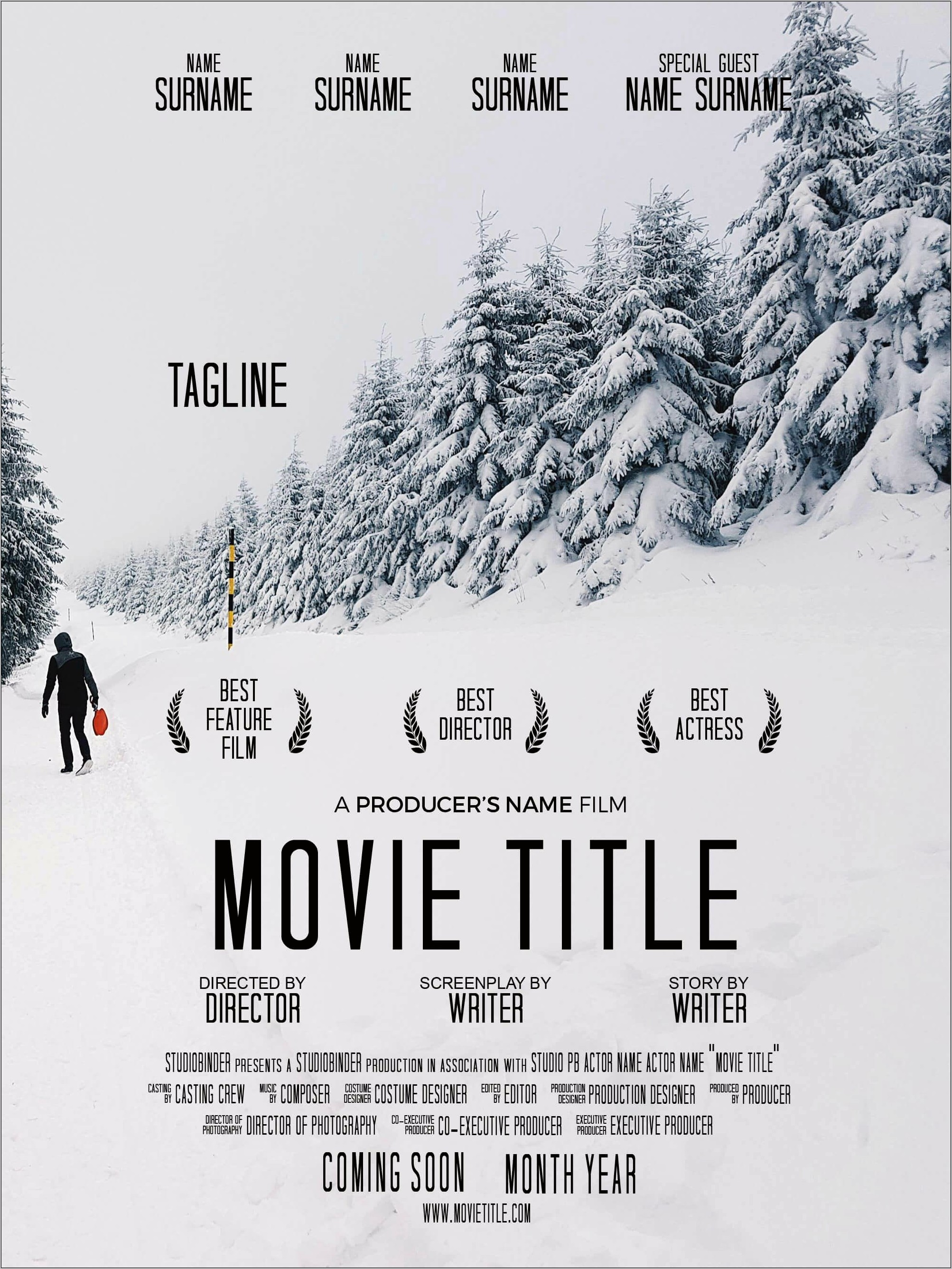 Movie Poster Design Templates Free Download