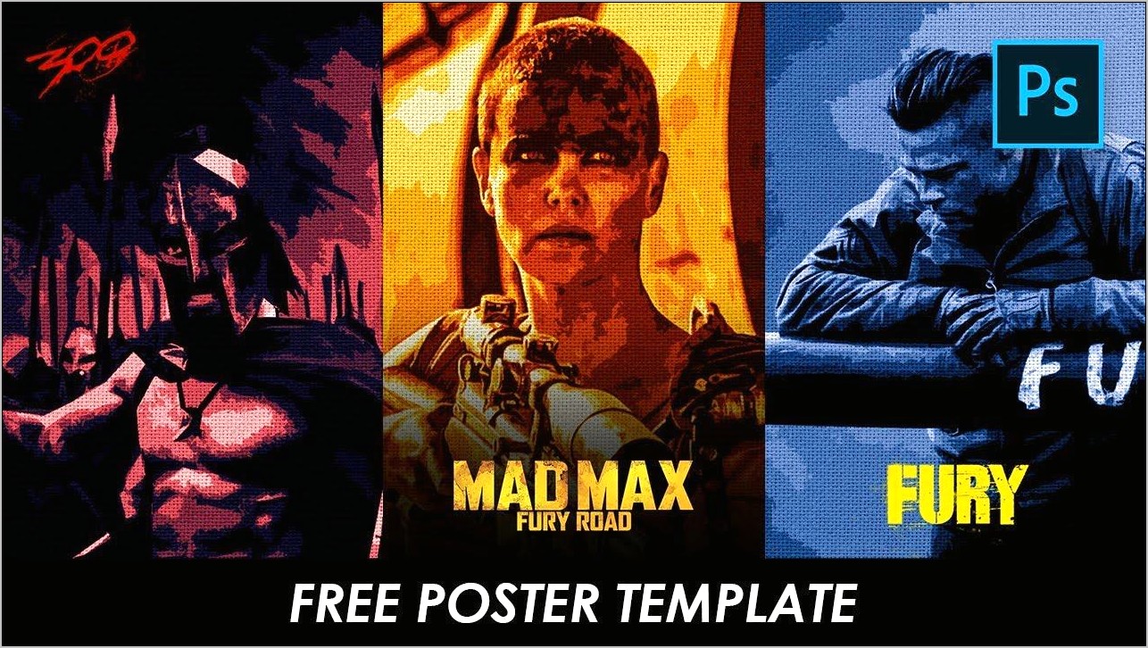 Movie Poster Template Photoshop Psd Download