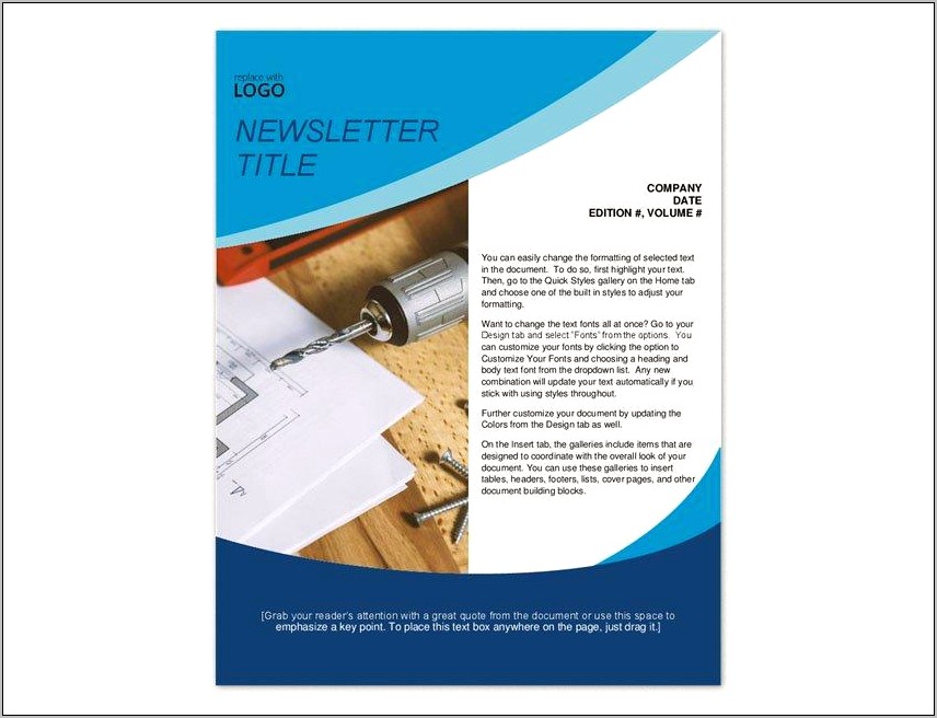 Ms Word 2013 Cover Page Templates Download