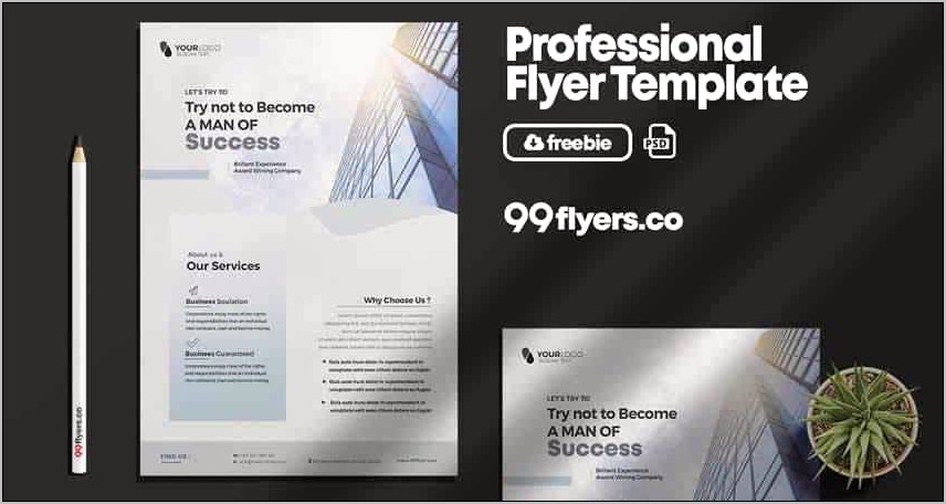 Multipurpose Business Flyer Template Free Download