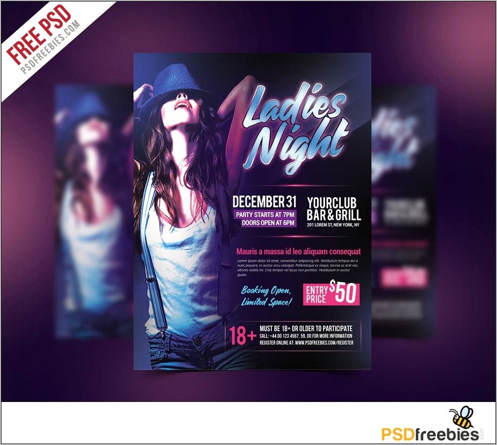 Music Flyer Template Psd Free Download