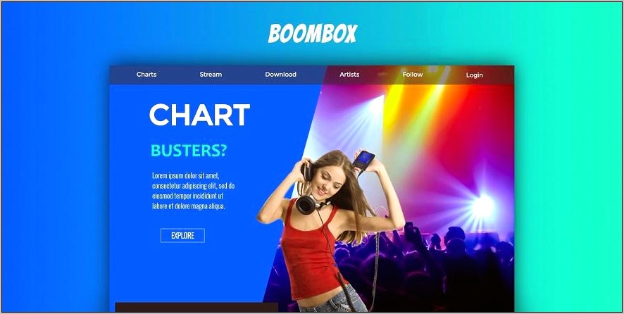 Musik Music Web Application Template Download